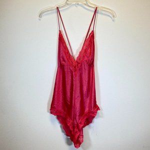 Vintage Lace Lingerie Slip Romper